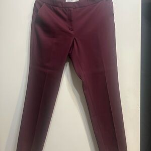 Chic Burgundy Trousers